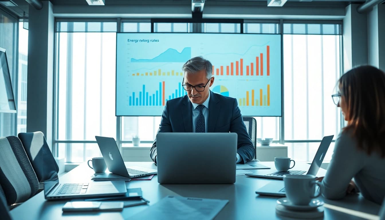Understand british gas business gas options in a professional setting with charts and rates analysis.