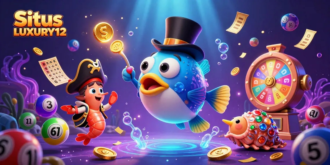Situs LUXURY12 menghadirkan suasana permainan slot online yang seru dengan karakter lucu dan elemen menarik.