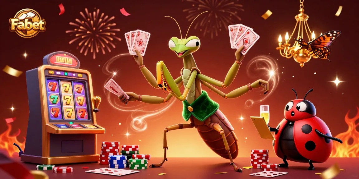 Join the excitement with Fabet as our vibrant characters bring the casino to life!