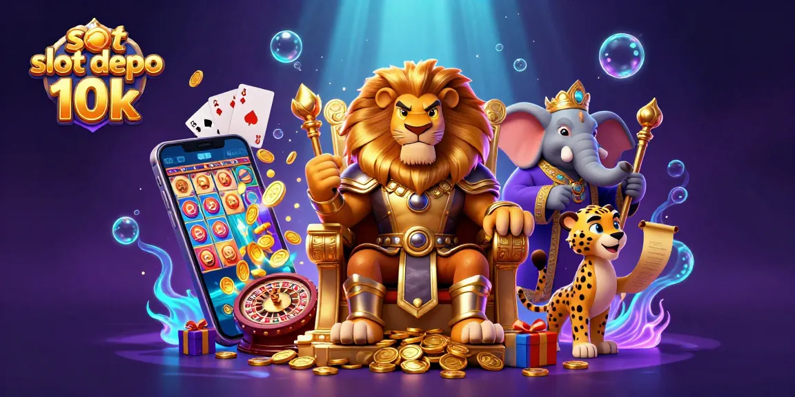 Experience thrilling adventures with slot depo 10k games, featuring vibrant visuals and exciting jackpots.
