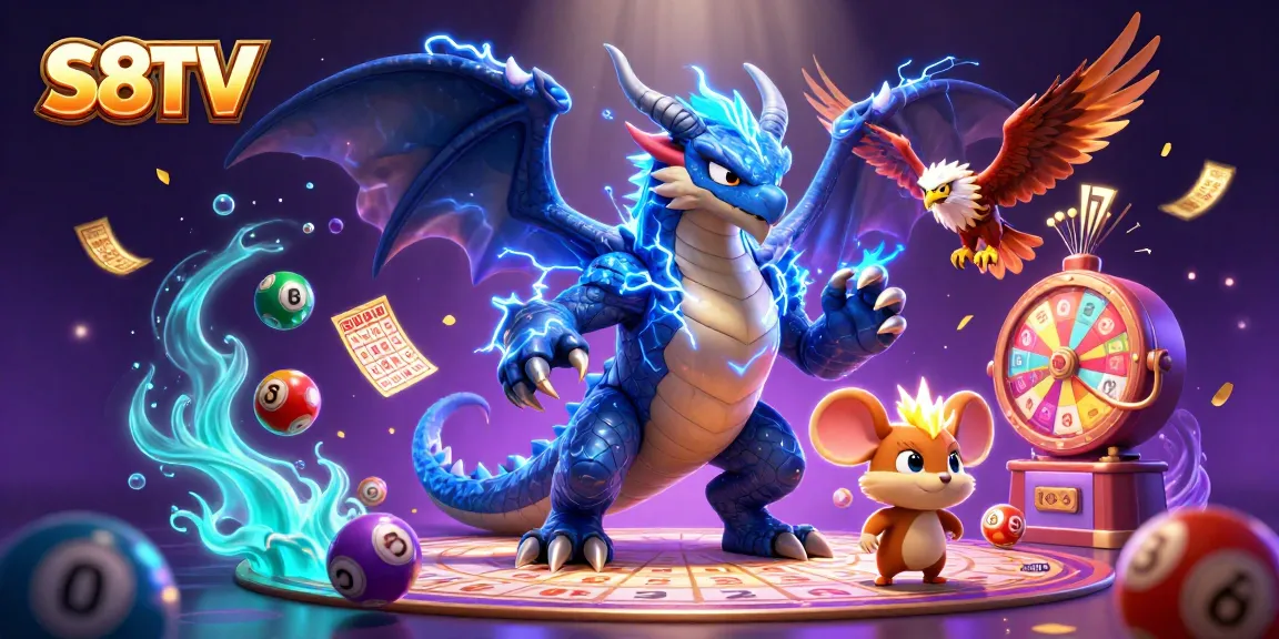Engage with S8TV's thrilling online gambling experience featuring vibrant games and high-energy characters.