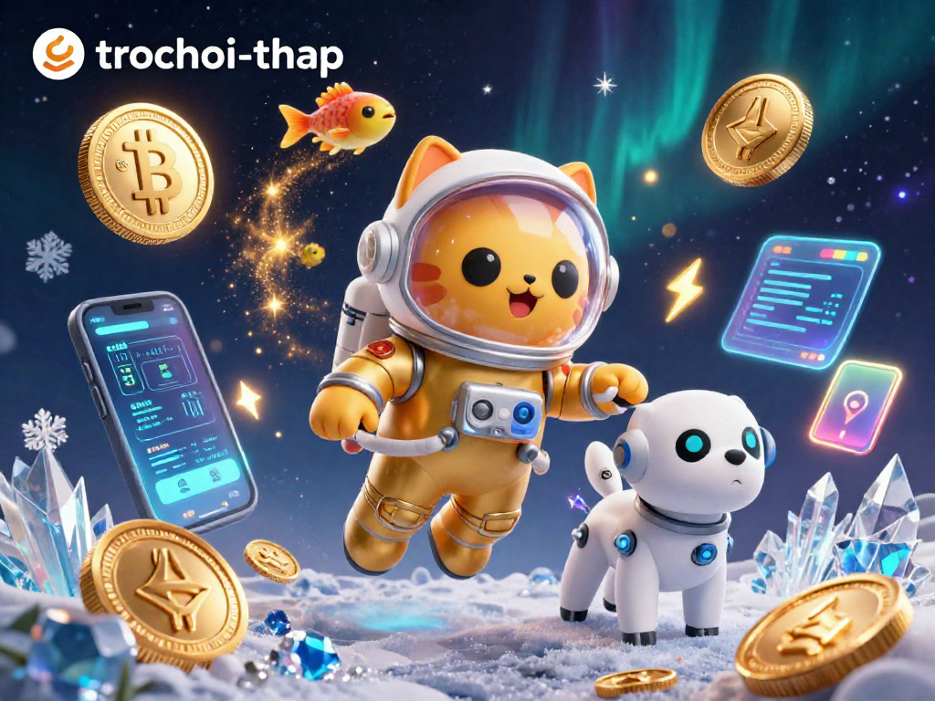 Engage with the dynamic trochoi-thap experience as you navigate the cosmic realm of digital currencies and gaming.