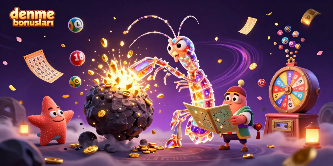 Win exciting bonuses with deneme bonusları in a vibrant, action-packed casino scene.