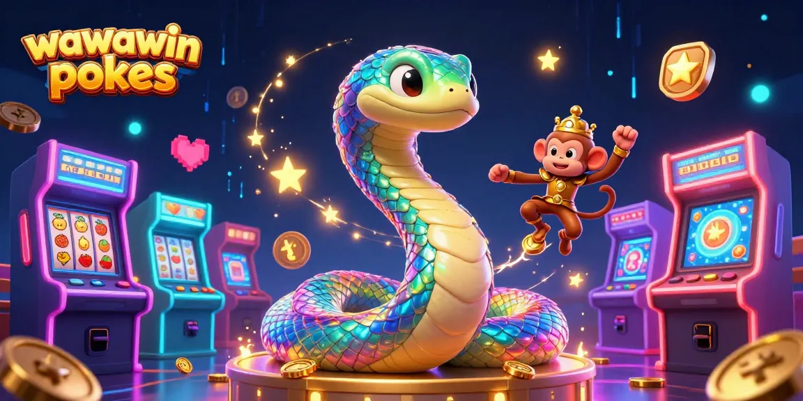Experience thrilling wawawin pokies with colorful 3D characters and dynamic gaming elements illuminating the scene.