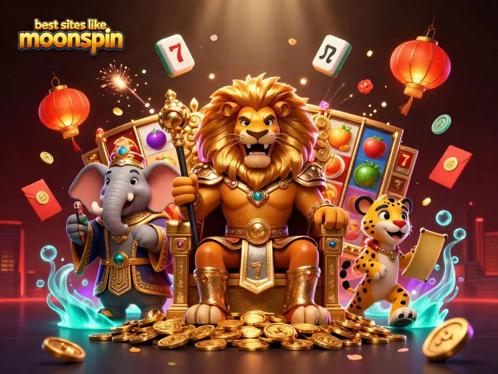 Experience the best sites like moonspin with exciting slot features and vibrant casino elements.