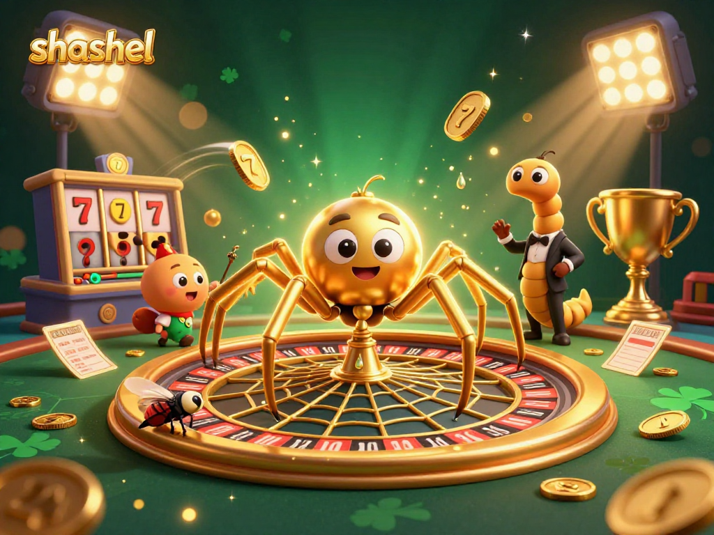 Experience shashel's captivating betting scene with spinning roulette and dynamic casino elements.