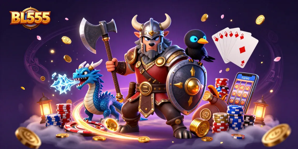 Spin to victory at BL555 with a unique blend of casino excitement and fantasy!