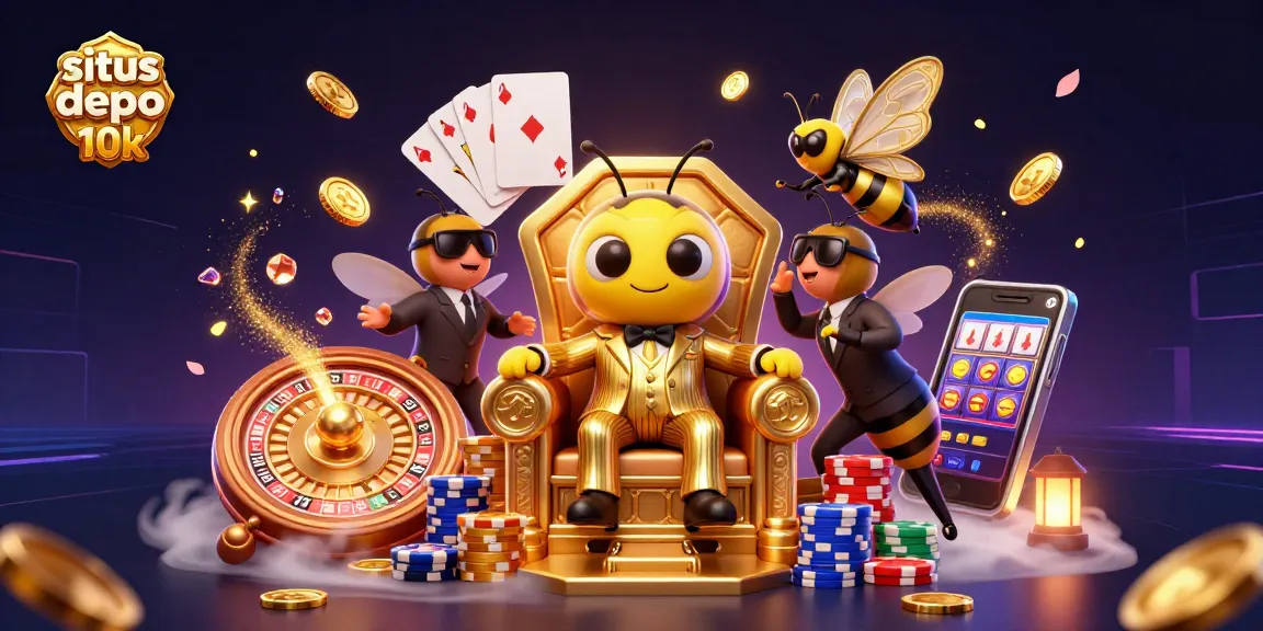 Menyaksikan permainan di situs depo 10k dengan deposit minimal sambil menikmati jackpot dan fitur menarik lainnya.
