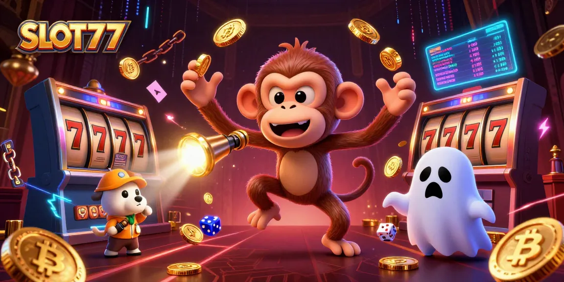 Experience SLOT777 thrill with captivating slots and gaming elements in a haunted casino.