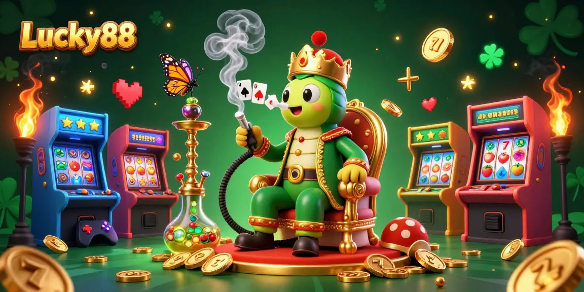 Experience Lucky88 with vibrant 3D casino game elements and enchanting characters illuminating the gaming world.