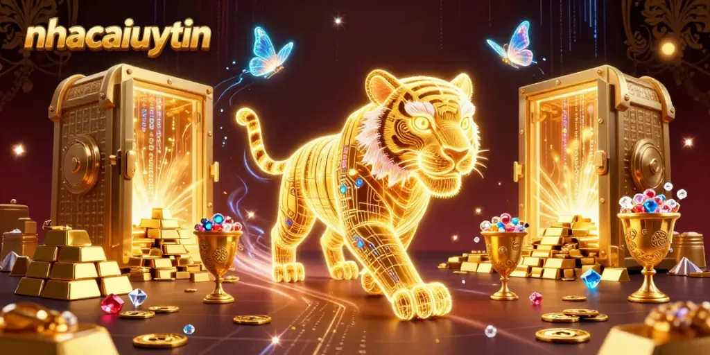 Experience dynamic gaming action at nhacaiuytin with stunning visual elements from the digital casino world.