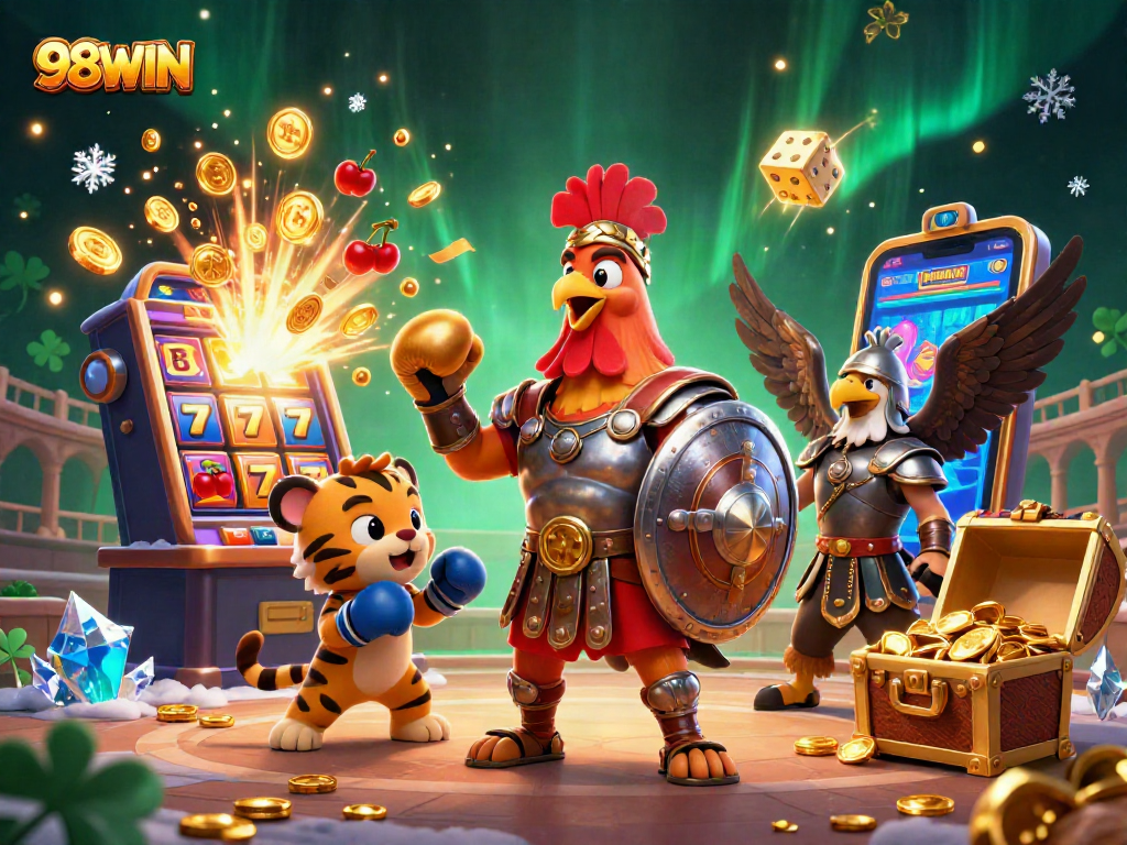 Spin the reels with 98WIN in an exhilarating casino adventure featuring dynamic action!