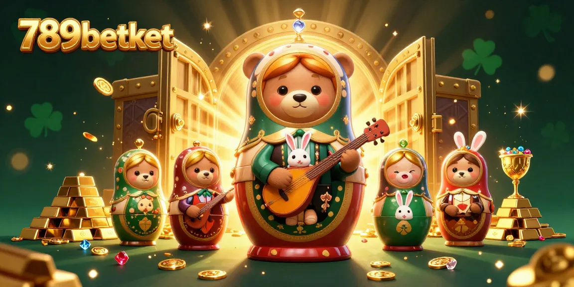 Play and win big at 789betket with dazzling casino dealers amidst wealth and treasures.
