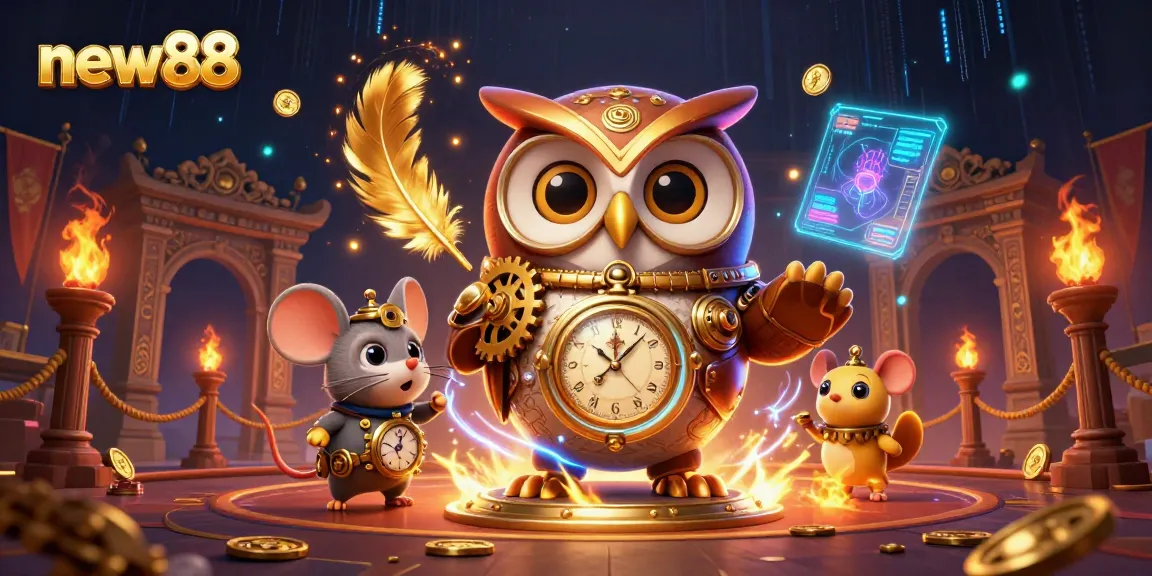 Experience winning strategies at new88 with 3D characters and vibrant casino elements.
