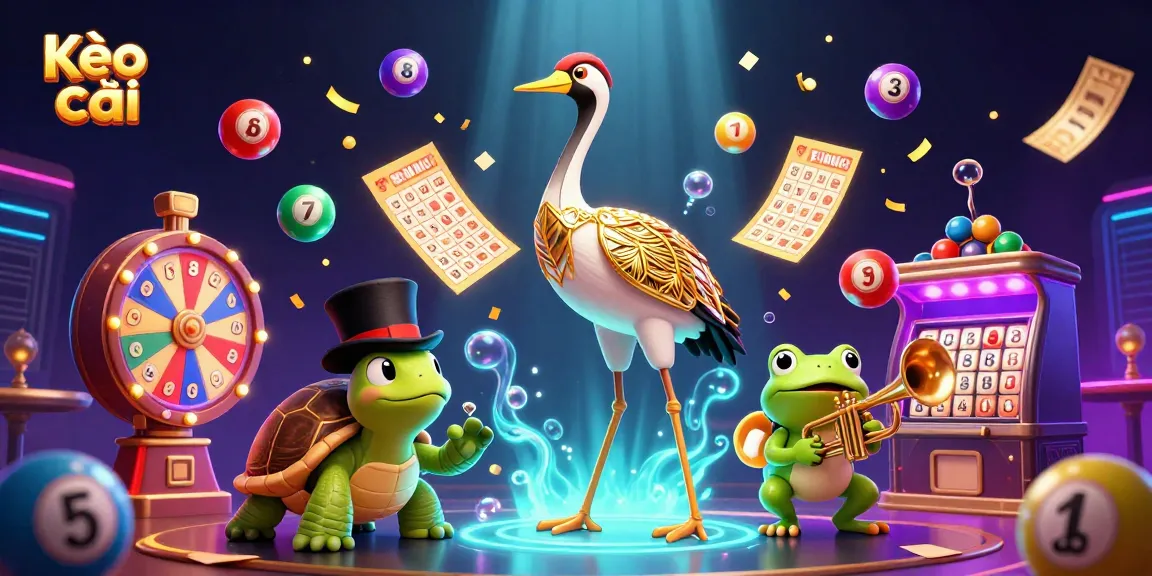 Experience thrilling moments with Kèo nhà cái amidst vibrant lottery elements and dynamic casino scenery.