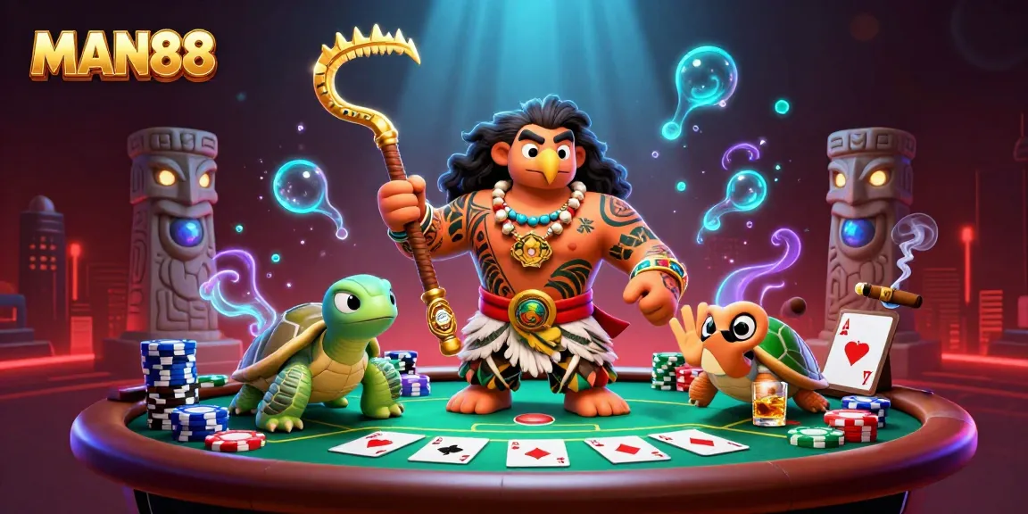 Play poker and win big at MAN88 with thrilling scenes and colorful characters!