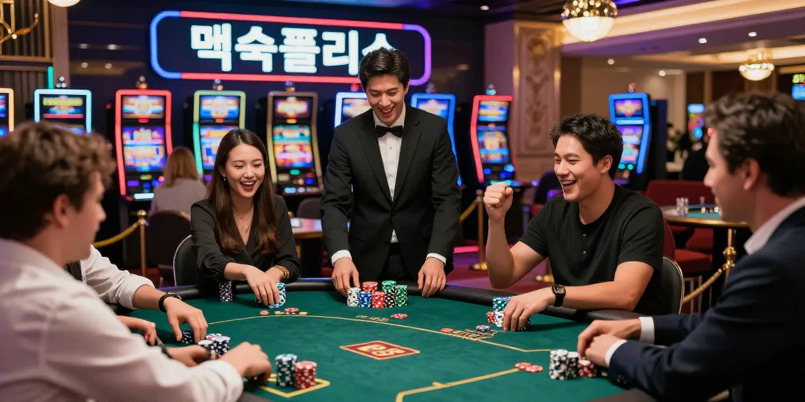 먹튀폴리스와 함께하는 카지노에서의 승리의 기쁨과 흥미로운 게임 장면