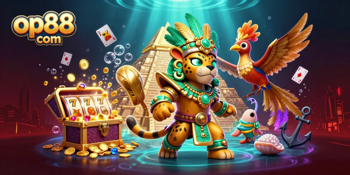 Engage with op88 com for thrilling slots and colorful games exploding with treasures.