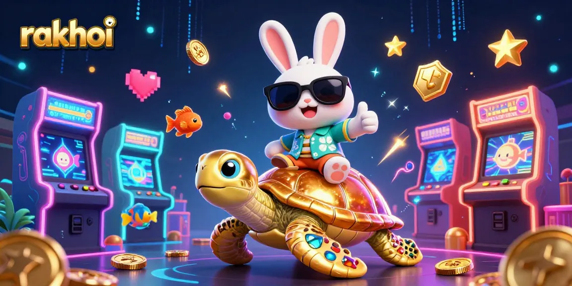 Experience the thrill of rakhoi betting with vibrant casino-themed characters in dynamic action.