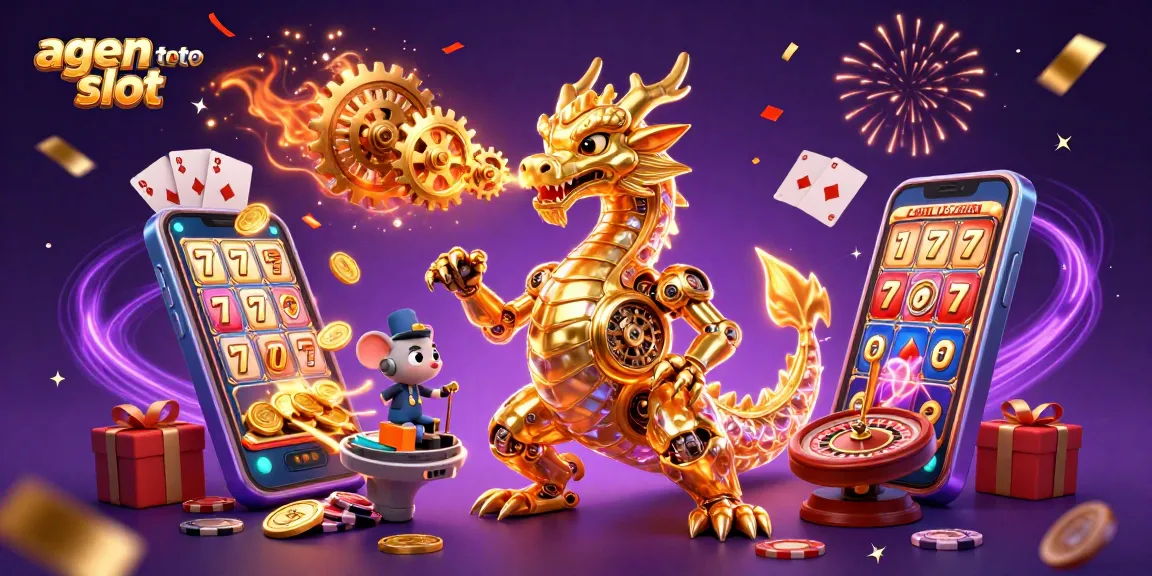 Win big today with agen toto slot and explore the thrill of a colorful casino scene.