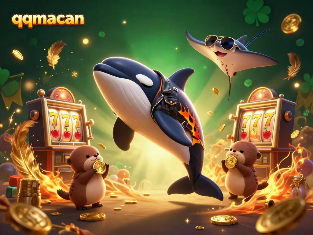 Experience thrilling gameplay at qqmacan with vibrant characters and dynamic slot symbols.