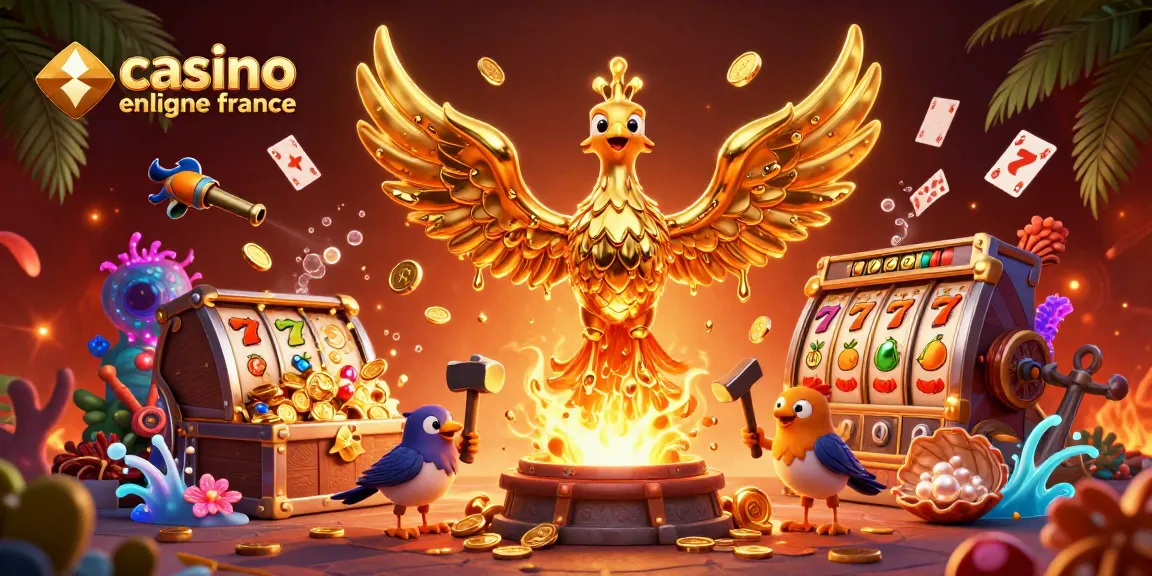 Jouez au casino en ligne France avec des jeux riches en or et éléments fascinants.