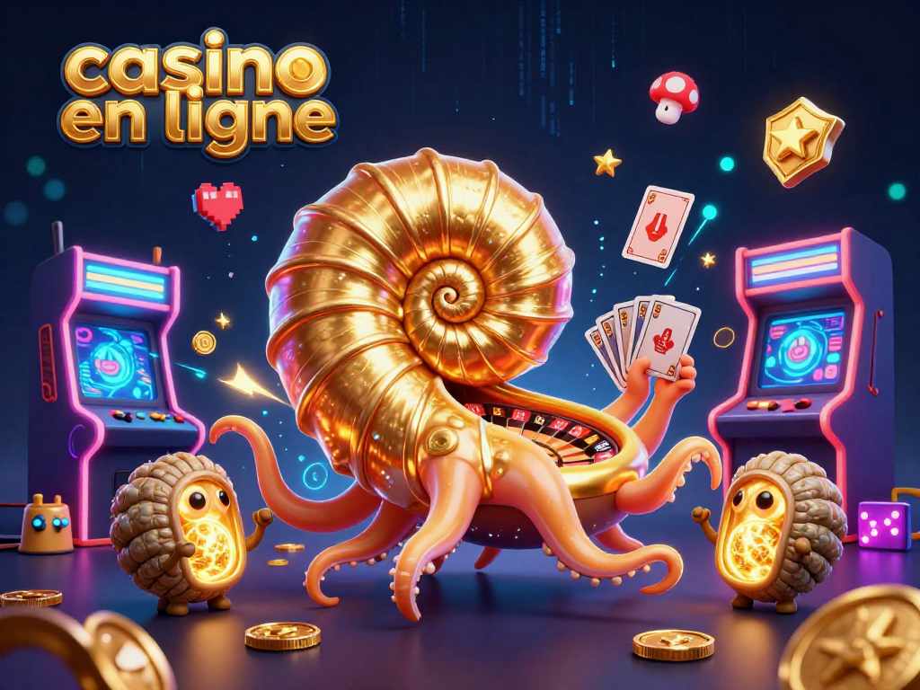 Jouez au casino en ligne avec des personnages ludiques dans un monde vibrant rempli de jeux et de casino