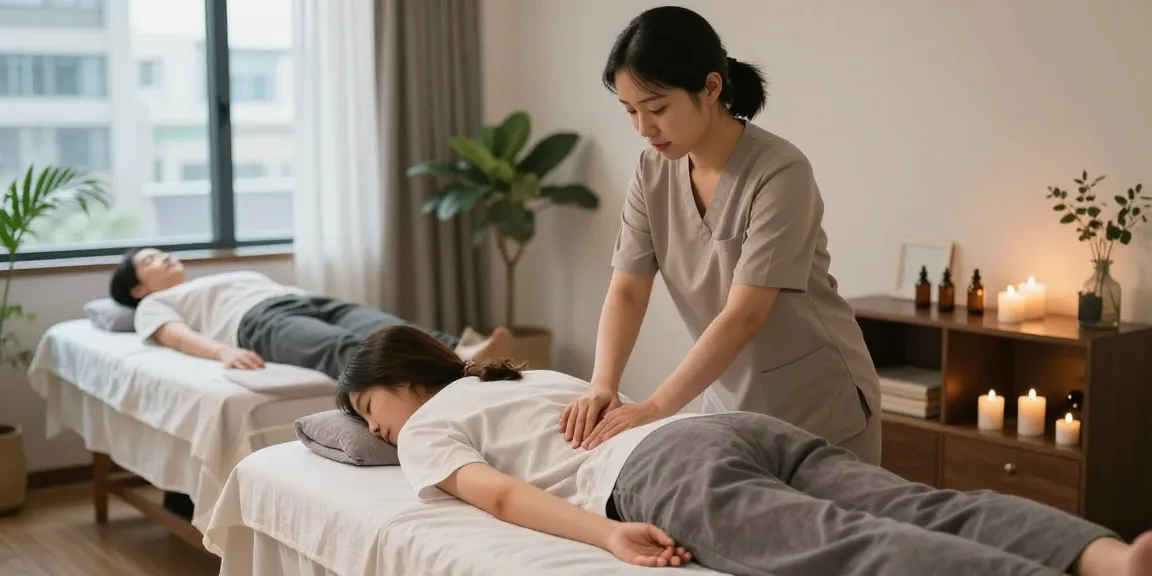 Experience a relaxing 강남출장안마 service with a professional therapist in a tranquil urban setting.