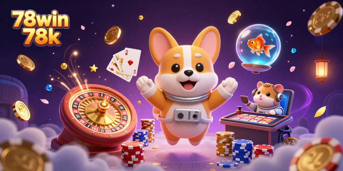 Experience exciting gaming at 78win 78k with a vibrant 3D casino adventure.