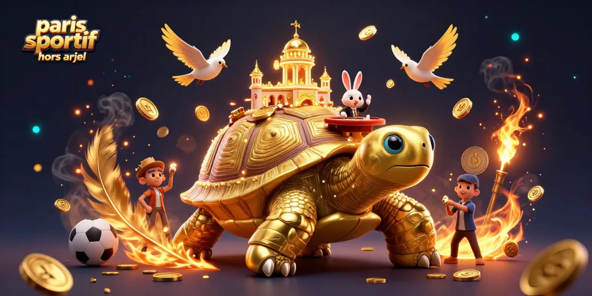 Paris sportif hors arjel : amusez-vous dans un casino animé avec tortue dorée et croupier