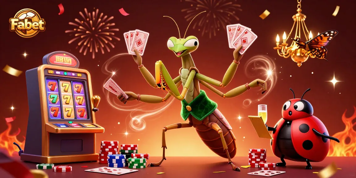 Join the excitement with Fabet as our vibrant characters bring the casino to life!