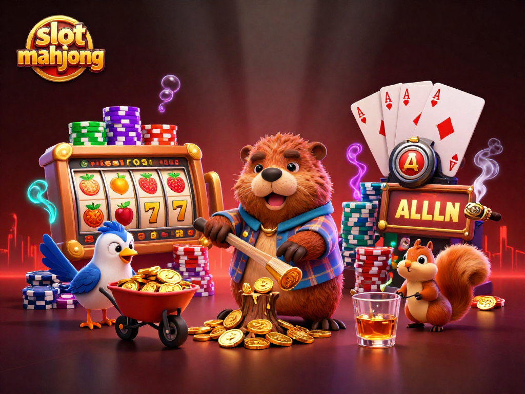 Experience thrilling gameplay with slot mahjong featuring cartoon characters and vibrant game elements.