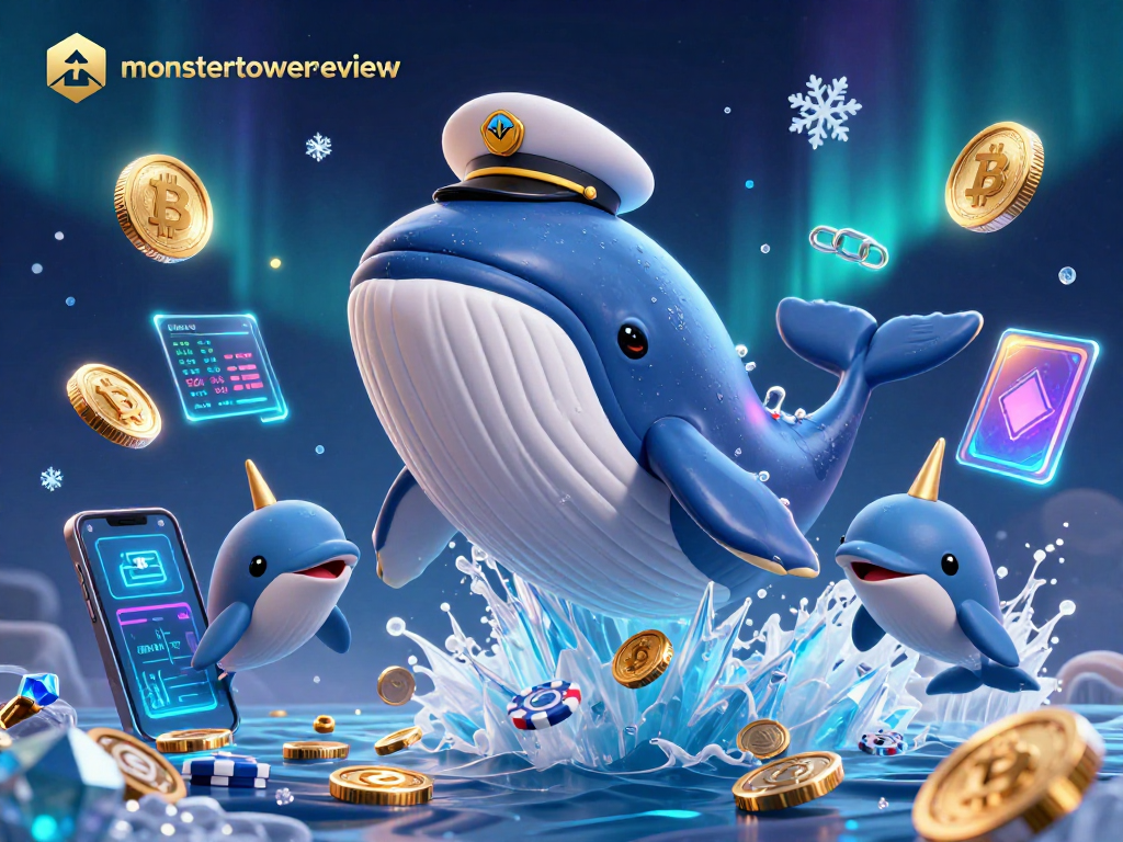 Experience the excitement of casino gaming in the vibrant artwork of monstertowerreview.
