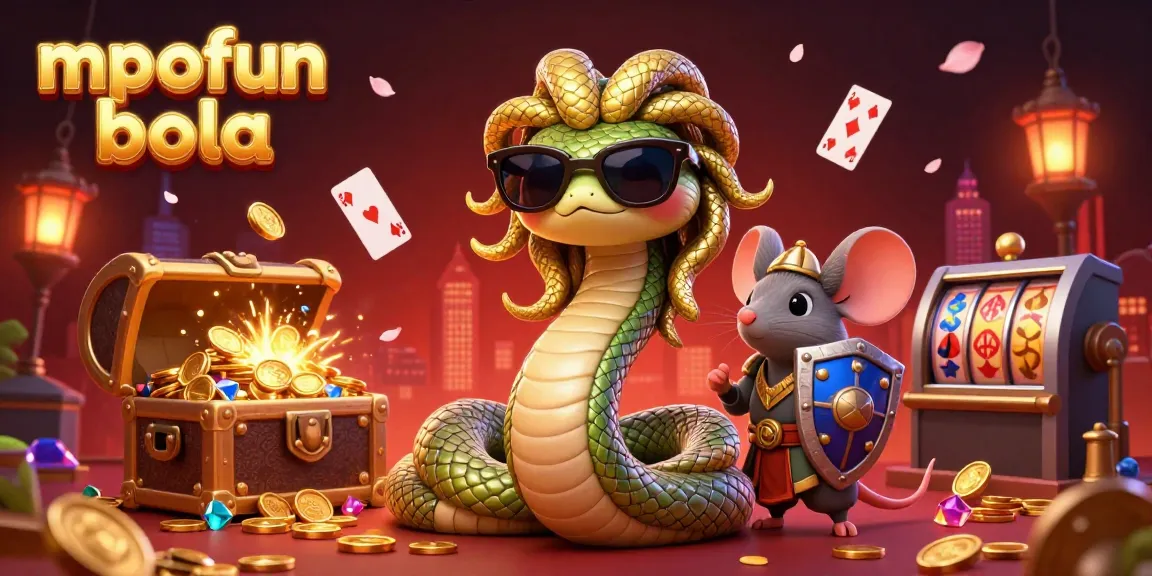 Engage with the immersive world of mpofun bola and vibrant casino delights featuring Medusa, a warrior mouse, and dazzling treasures.
