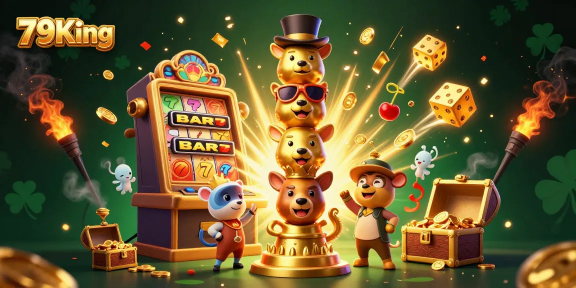 Experience big wins at 79King through an exciting jackpot explosion in this vibrant casino scene.