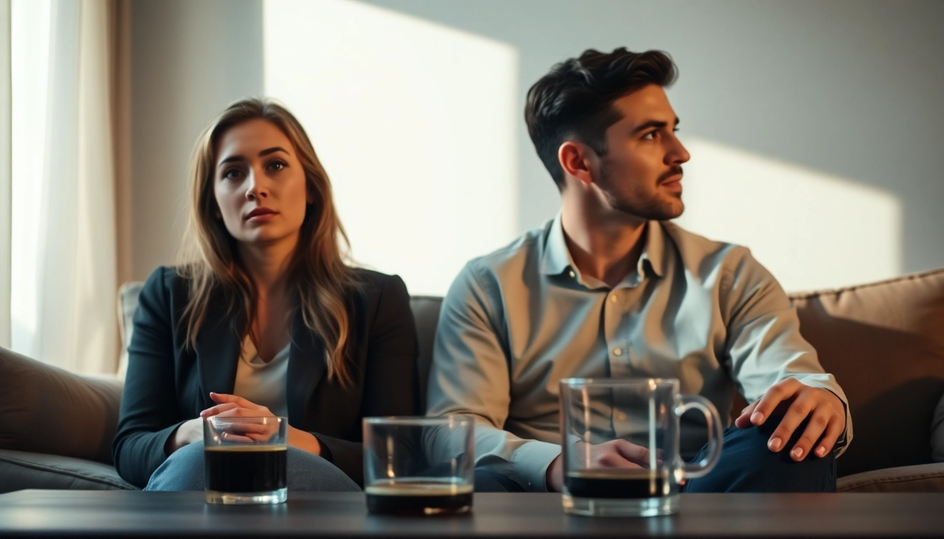 Identify warning signs of a physical affair depicted in an intimate, concerned couple's conversation.