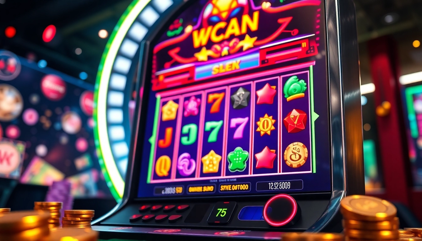 Menangkan jackpot di qqmacan slot dengan grafis menarik dan simbol warna-warni.