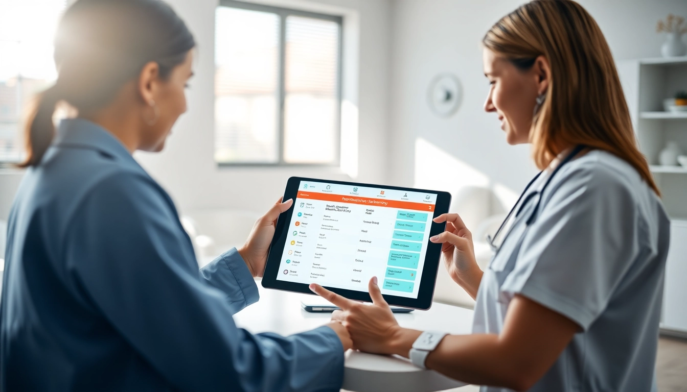 Highlighting features of eprescribing software in a healthcare setting with modern tools.