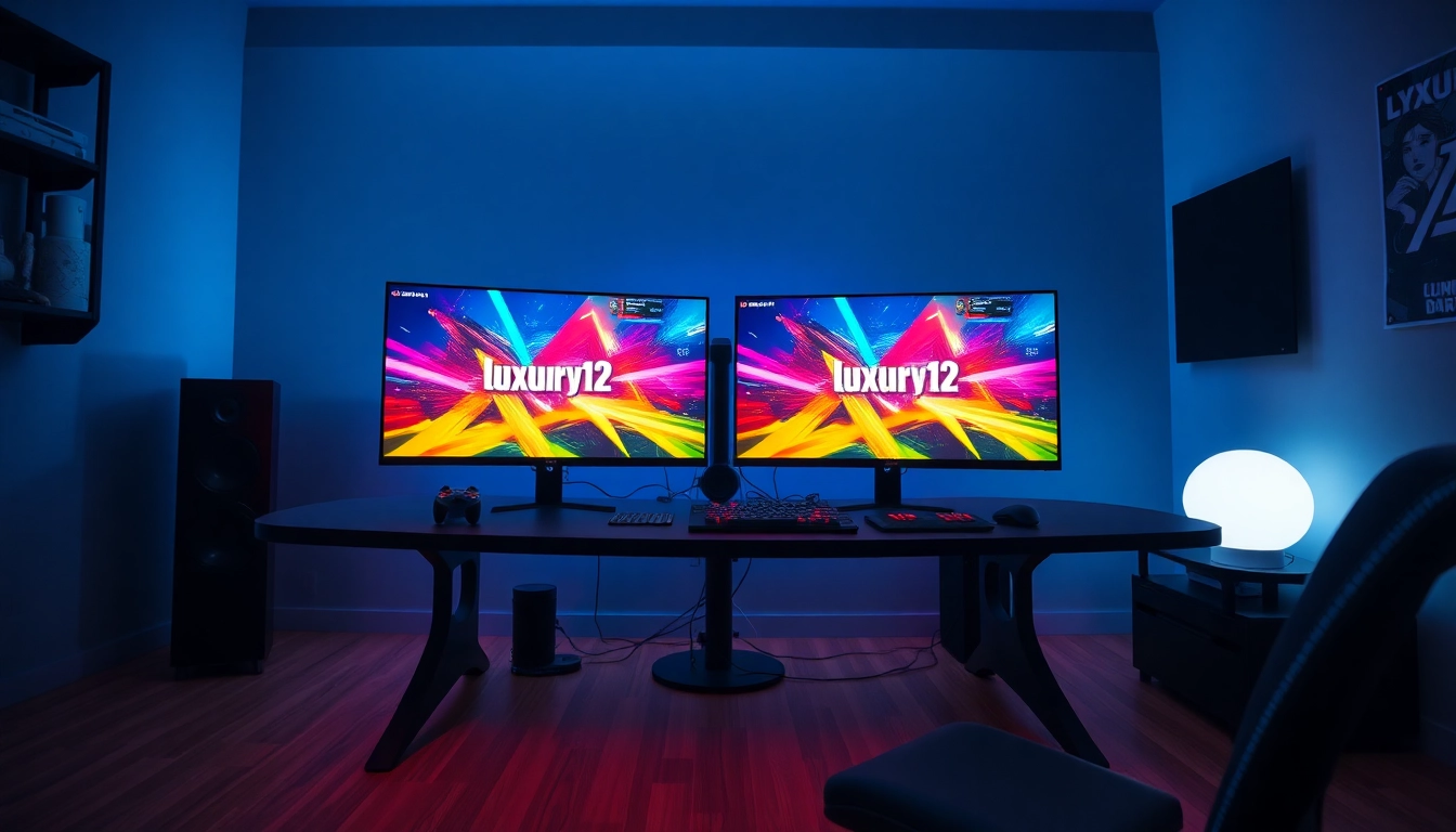 Descubre la experiencia única de luxury12 en una configuración de juego moderna.