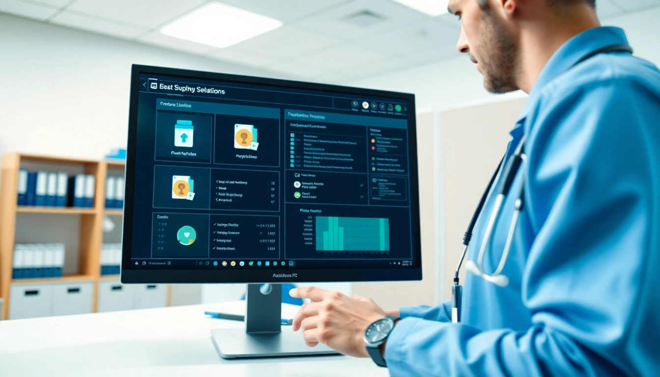Explore features of eprescribing software with a healthcare professional using modern technology.